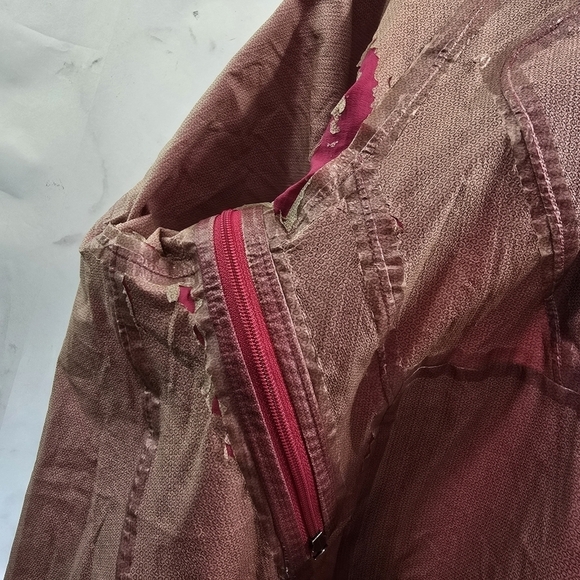 Patagonia Rain Jacket Womens XS Pink Shell Waterproof H2NO Pit Zips Rainshadow - Picture 13 of 16